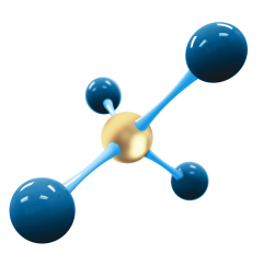 Graphic of molecule